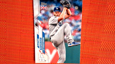 2020 Topps UK Exclusive #53 - Clayton Kershaw - Dodgers!