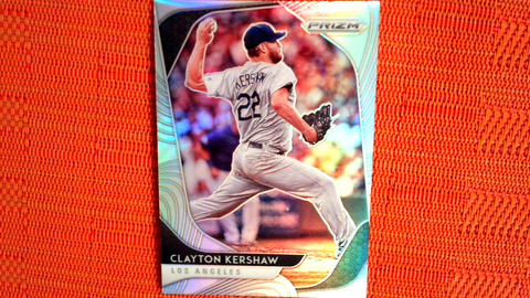 Clayton Kershaw 2020 Panini Prizm Silver Prizm #43 Los Angeles Dodgers