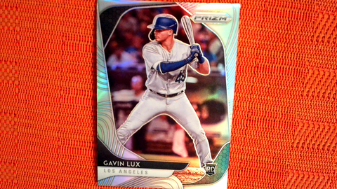 Gavin Lux 2020 Prizm #198 Rookie Silver Refractor Panini RC Los Angeles Dodgers