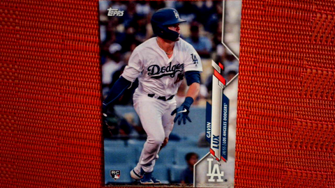 2020 Topps Team Set Card Los Angeles Dodgers LAD-8 Gavin Lux Dodgers