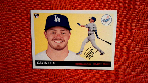 2020 Topps Archives GAVIN LUX RC #78 ROOKIE DODGERS