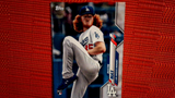 2020 Topps Factory Team Set #LAD-17 Dustin May Los Angeles Dodgers Rookie