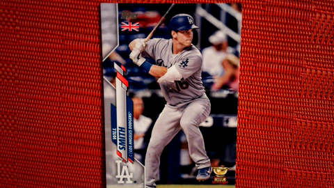 2020 Topps UK Edition #193 Will Smith Los Angeles Dodgers