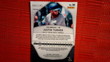 Justin Turner 2020 Panini Prizm Red Mojo #'d /149 Los Angeles Dodgers