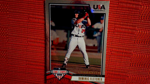 2019 USA Baseball Stars and Stripes Longevity Parallel #97 Dominic Fletcher
