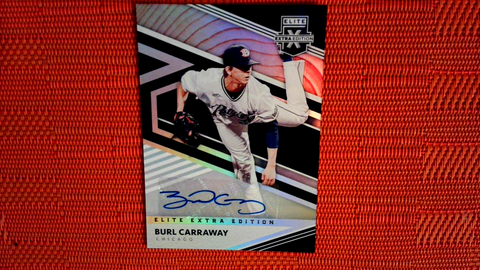 2020 Panini Elite Extra Edition Burl Carraway Prospect Auto!