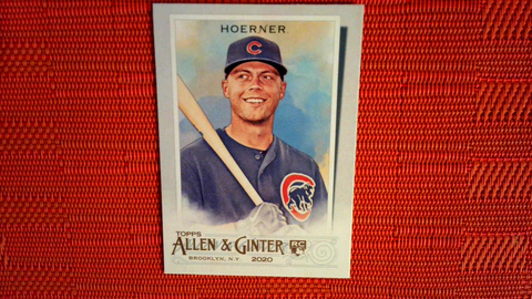 2020 Topps Allen and Ginter Rookie Card #199 Nico Hoerner RC
