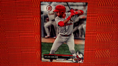 2017 Bowman Draft Prospect Rookie Dylan Carlson #BD-89 Cardinals