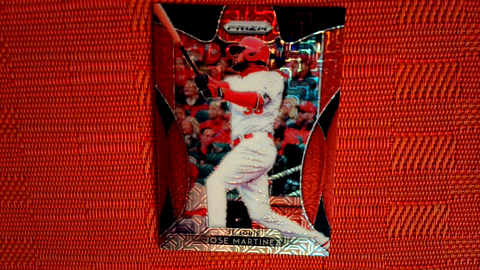 2019 Panini Prizm Red Mojo Jose Martinez #/299 #170