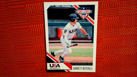 2020 USA Baseball Stars and Stripes #75 Garrett Mitchell