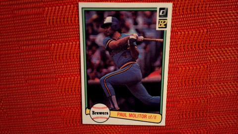 1982 DONRUSS PAUL MOLITOR CARD #78 (See Scans)