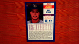 1990 Score Milwaukee Brewers Baseball Card #449A Billy Spiers ERR/No birth year