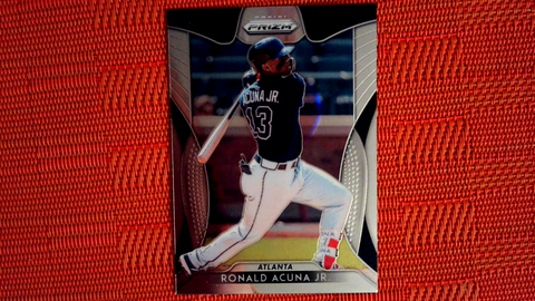 RONALD ACUNA JR - 2019 - PANINI PRIZM - BASE - CARD # 169 - ATLANTA BRAVES - MLB