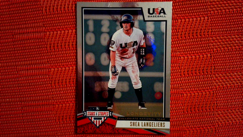 2019 USA Baseball Stars and Stripes Longevity #91 Shea Langeliers