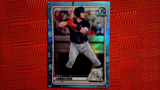 2020 Bowman Draft 1st Edition SKY BLUE SHEA LANGELIERS BRAVES