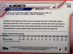 Bo Bichette 2020 Topps UK Edition #200 Rookie RC