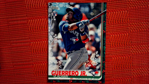 Vladimir Guerrero Jr 2019 Topps Holiday Winter Rookie #HW167 Toronto Blue Jays