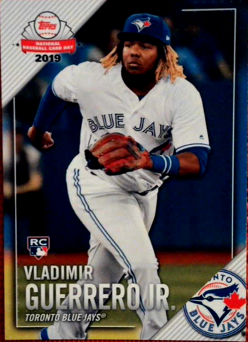 2019 Topps National Baseball Card Day #2 Vladimir Guerrero Jr Rookie Blue Jay