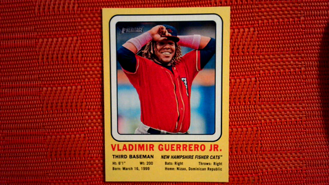 2018 Topps Heritage Vladimir Guerrero Jr Minor League Card #69CC-VGJ Mint
