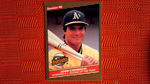 1986 DONRUSS HIGHLIGHTS JOSE CANSECO RC OAKLAND ATHLETICS #55 (See Scans)