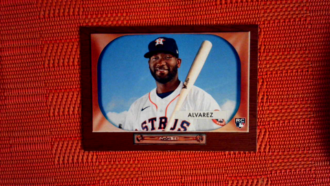 2020 Topps Archives Baseball '55 Bowman Archives #B55-30 Yordan Alvarez