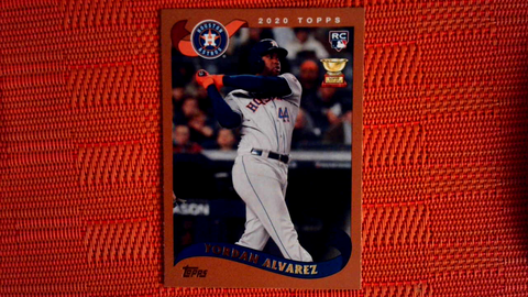 2020 Topps Archives Yordan Alvarez RC #222 - Houston Astro