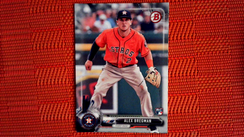 Alex Bregman 2017 Bowman #75 RC Rookie Card Houston Astros