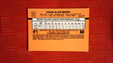 1989 Donruss Craig Biggio RC #561 Error No Period After INC HOF Rookie (See Scans)