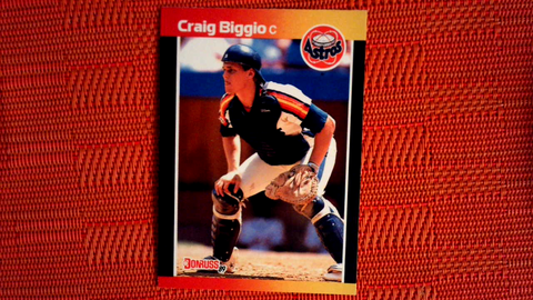1989 Donruss Craig Biggio RC #561 Error No Period After INC HOF Rookie (See Scans)