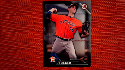 2016 Bowman Draft Silver BD-137 Houston Astros #BD137 Kyle Tucker /499