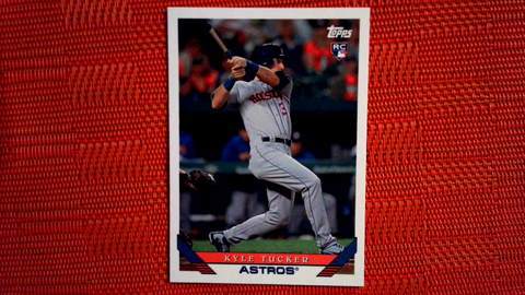 2019 TOPPS ARCHIVES RC KYLE TUCKER #282 ASTROS