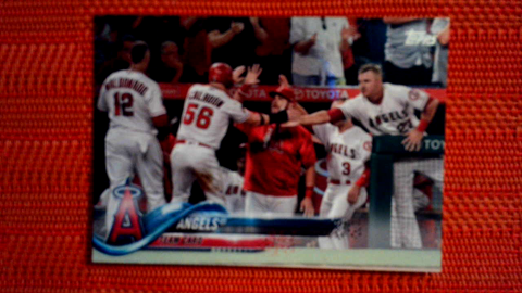 ANGELES TEAM CARD 2018 Topps Series 1 RAINBOW FOIL - LOS ANGELES ANGELS - #119