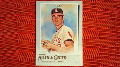 2020 Topps Allen & Ginter Base #139 Nolan Ryan California Angels *Mint*