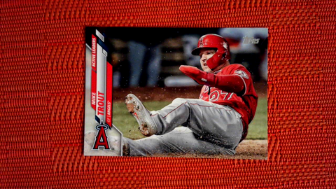 2020 Topps Update #U-119 Mike Trout Los Angeles Angels