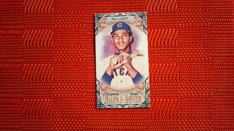 2021 Topps Allen & Ginter Mini Black Border #224 Billy Williams - Chicago Cubs