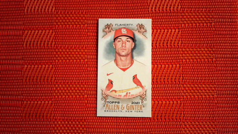 2021 Topps Allen & Ginter Mini A&G Back #101 Jack Flaherty - Cardinals