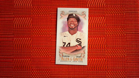 2021 Topps Allen & Ginter Mini A&G Back #103 Eloy Jimenez - Chicago White Sox