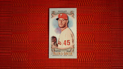2021 Topps Allen & Ginter Mini A&G Back #153 Zack Wheeler - Phillies
