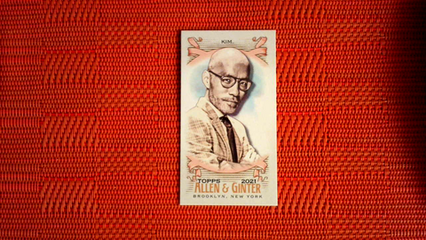 2021 Allen & Ginter Mini A&G Back #222 Daniel Kim Baseball Analyst