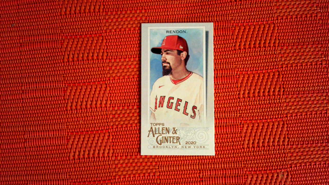 2020 Topps Allen and Ginter A&G Back Mini #289 Anthony Rendon - Angels