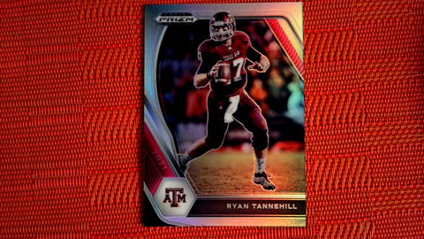 2021 Panini Prizm Draft Picks - #18 Ryan Tannehill - Texas A&M Aggies- Silver Prizm
