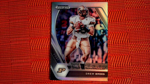 2021 Panini Prizm Draft Picks - #16 Drew Brees - Purdue Boilermakers- Silver Prizm