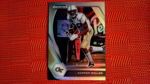 2021 Panini Prizm Draft Picks - #44 Darren Waller - Georgia Tech Yellow Jackets Silver Prizm