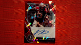 2021  Panini Prizm Draft {icks football #dfa-jdk Joshua Kaindom Auto Red