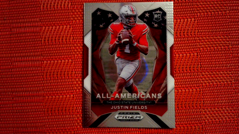 2021 Prizm Draft Picks Justin Fields All-Americans #192