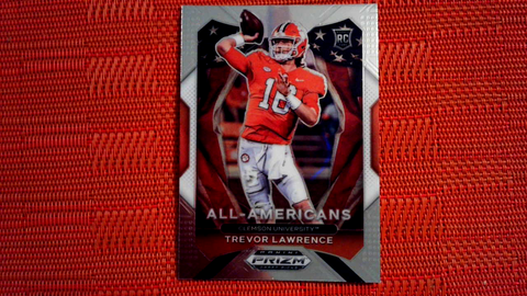 2021 Prizm Draft Picks TREVOR LAWRENCE ALL AMERICAN ROOKIE CARD RC