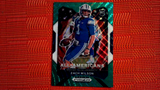 2021 PANINI PRIZM DRAFT PICKS ZACH WILSON ALL AMERICAN GREEN WAVE PRIZM RC BYU