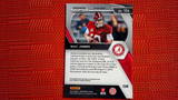 2021 PANINI PRIZM DRAFT PICKS MAC JONES PURPLE WAVE PRIZM RC #104 SP ALABAM