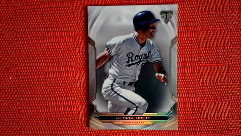2019 Topps Triple Threads #25 George Brett - Kansas City Royals