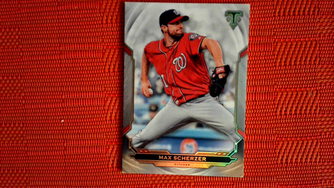 2019 Topps Triple Threads #34 Max Scherzer - Washington Nationals